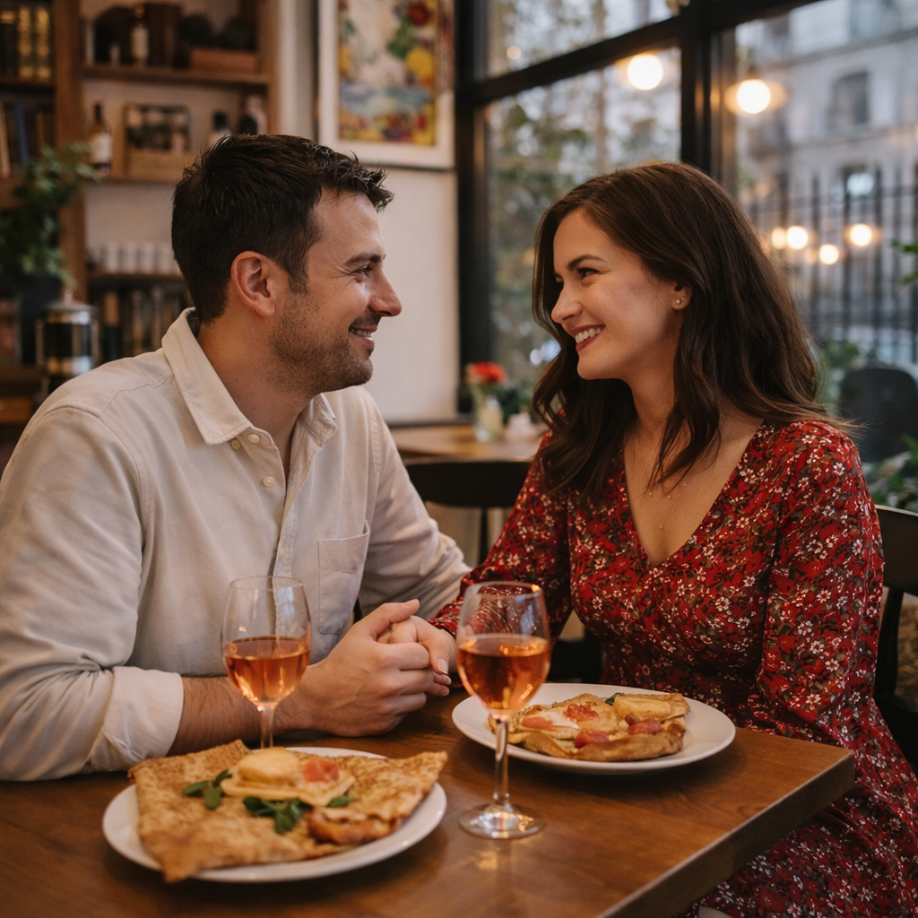 Spécialité bretonne servie à table